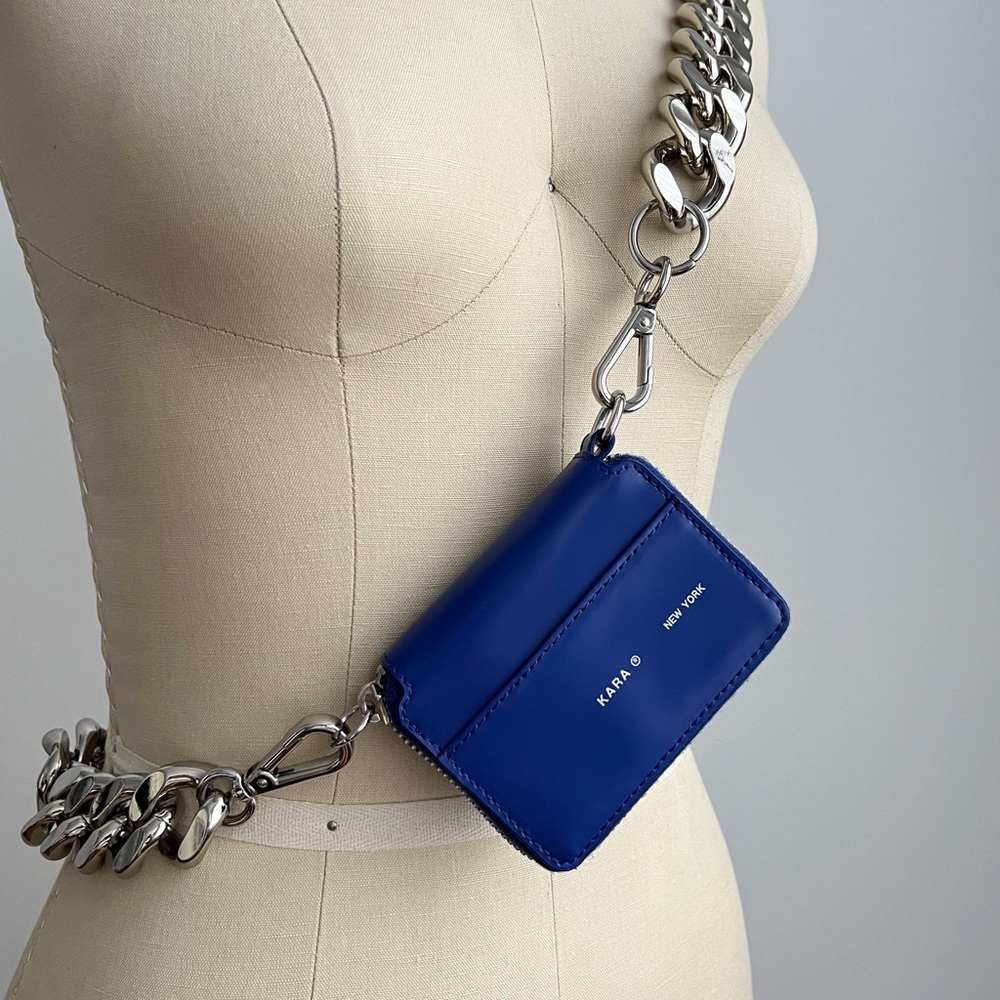 ☆ KARA ocean blue bike wallet